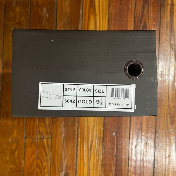 Men’s ROMARIO Dress Shoes, Gold, Size 9 1/2 - Picture 3 of 9